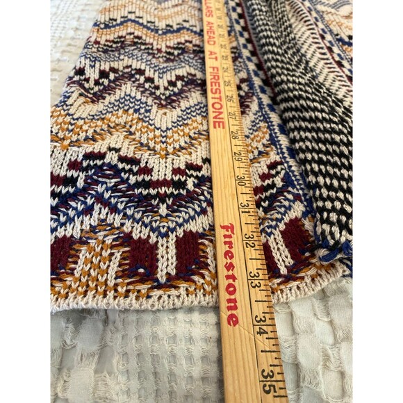 ADORA Oversized Cardigan Sweater Sz Small Multicolor Southwest or Tribal Pattern - Picture 12 of 12